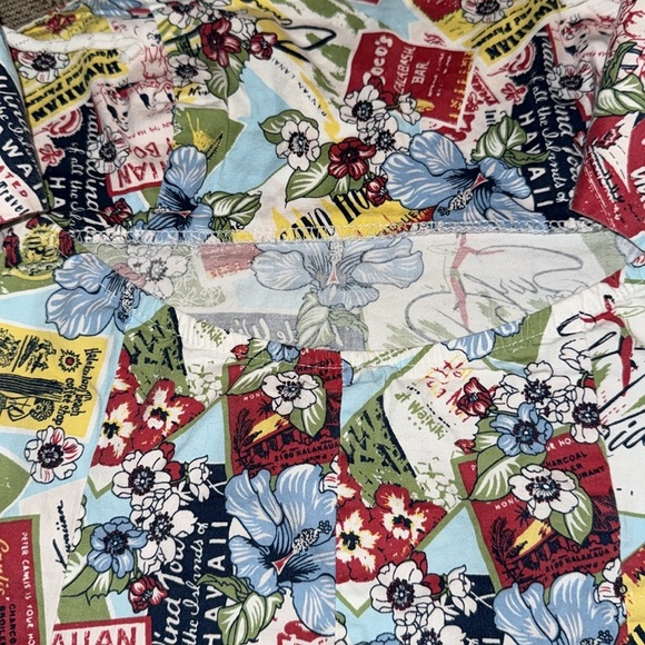 Zinc Strapless Tie Back HawaiianTop SZ XL - Picture 11 of 11